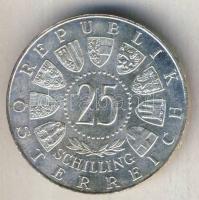 Ausztria 1961. 25Sch Ag "Burgenland" T:2