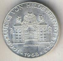 Ausztria 1961. 25Sch Ag "Lukas von Hildebrandt" T:2