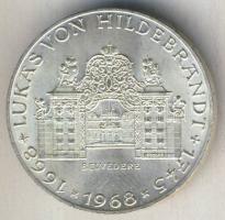 Ausztria 1961. 25Sch Ag "Lukas von Hildebrandt" T:2