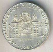 Ausztria 1961. 25Sch Ag "Lukas von Hildebrandt" T:2