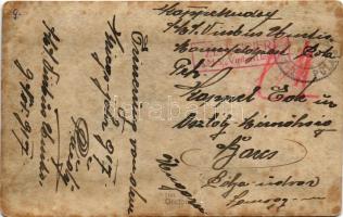 1917 K.u.K. Kriegsmarine SMS Viribus Unitis Osztrák-Magyar Haditengerészet Tegetthoff-osztályú dread...