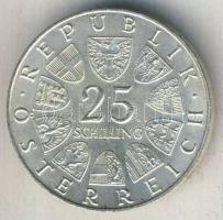 Ausztria 1961. 25Sch Ag "Lukas von Hildebrandt" T:2