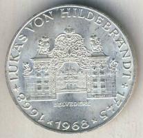 Ausztria 1961. 25Sch Ag "Lukas von Hildebrandt" T:2