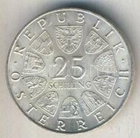 Ausztria 1961. 25Sch Ag "Lukas von Hildebrandt" T:2