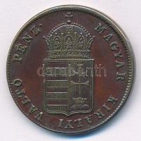 1848. 1kr Cu T:AU patina
Adamo B1