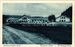 1928 Balatonalmádi, Pannonia otthon, Fürdőigazgatóság