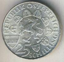 Ausztria 1959. 25Sch Ag "Johann főherceg" T:2