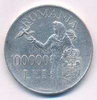 Románia 1946. 100.000L Ag "I. Mihály" T:XF karc
Romania 1946. 100.000 Lei Ag "Mihai ...