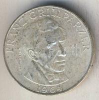 Ausztria 1964. 25Sch Ag "Franz Grillparzer" T:2