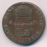 1849NB 3kr Cu T:XF,VF patina, karc, ü. 
Adamo B2