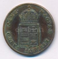 1848. 1kr Cu T:XF patina, ph.
Adamo B1