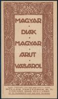 Magyar diák magyar árut vásárol- Müller Testvérek Rt. számolócédula