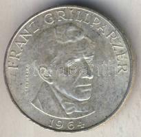 Ausztria 1964. 25Sch Ag "Franz Grillparzer" T:2
