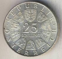 Ausztria 1964. 25Sch Ag "Franz Grillparzer" T:2