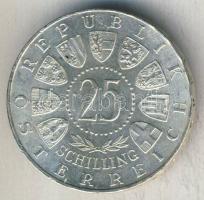 Ausztria 1958. 25Sch Ag "Carlauer von Welsbach" T:2