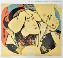 Uhlenbeck Chris Amy Newland: Japán fametszetek. Bp., 1994. Corvina Kiadó, Egészvászon kötésben, papí...