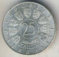 Ausztria 1958. 25Sch Ag "Carlauer von Welsbach" T:2