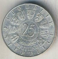 Ausztria 1958. 25Sch Ag "Carlauer von Welsbach" T:2