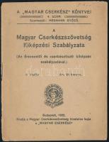 1922 Magyar Cserkészszövetség kiképzési alapszabálya 28p