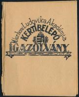 1938 Ludovika kerti belépő, sérült