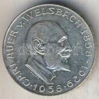 Ausztria 1958. 25Sch Ag "Carlauer von Welsbach" T:2