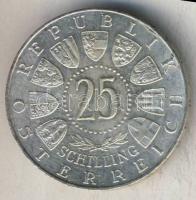 Ausztria 1958. 25Sch Ag "Carlauer von Welsbach" T:2