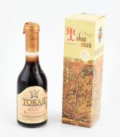 1991 Tokaji Aszú 3 puttonyos, fehérbor, bontatlan, díszdobozban, 0,25 l