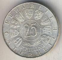 Ausztria 1958. 25Sch Ag "Carlauer von Welsbach" T:2