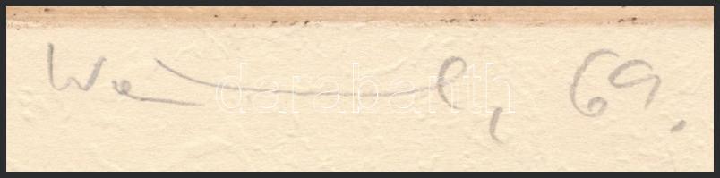 Weisz Zsuzsa (1925-2017): Magyar történelmi borvidékek (Tokaj, Eger, Balaton, Sopron, Pécs). Rézkarc...