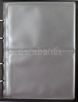 "IMPORTA - FDC MUNTSETS" gyűrűs berakó holland forgalmi sorok számára, 6 darab kettes oszt...