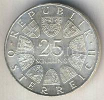 Ausztria 1966. 25Sch Ag "Ferdinand Raimund" T:2