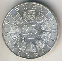 Ausztria 1966. 25Sch Ag "Ferdinand Raimund" T:2