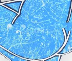 A. Varga Imre (1953-): A guggoló menyasszony, 2005. Olaj, fa, jelzett a hátoldalán. 70x45,5 cm / oil...