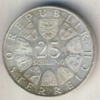 Ausztria 1966. 25Sch Ag "Ferdinand Raimund" T:2