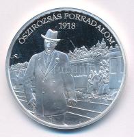 Ifj. Szlávics László (1959-) 2015. "Nemzetünk forradalmai - Őszirózsás Forradalom" Ag emlé...