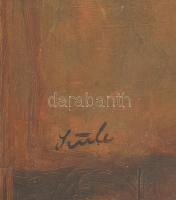 Szüle Péter (1886-1944): Hölgy portréja. Olaj, vászon, jelezve középen lent. Kissé sérült. 80×60 cm