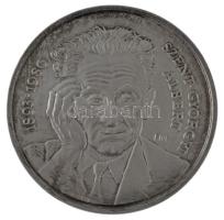 Fritz Mihály (1947-) 1993. Szent-Györgyi Albert / Egyetemünk Nobel-díjas professzorának emlékére kétoldalas bronz emlékérem (35,95g/0.835/42,5mm) T:1-