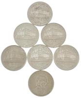 1992. 200Ft Ag "MNB" (5x) + 1993. 200Ft Ag "MNB" + 1994. 200Ft Ag "Deák&quo...