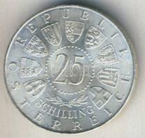Ausztria 1963. 25Sch Ag "Prinz Eugen von Savoyen" T:2
