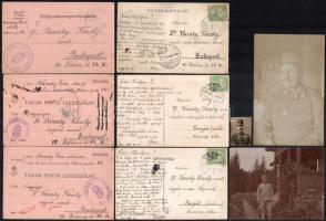 cca 1890-1910 Várady Géza tábornok fotó hagyatéka és családi levelezése