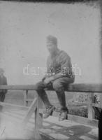 Kovács P. Fiai Kolozsvár dobozban üvegnegatívok, cca 18-20 db, 12x9 cm