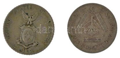 Dél-Afrika 1940. 3p Ag "VI. György" + Fülöp-szigetek / Amerikai Egyesült Államok Közigazga...