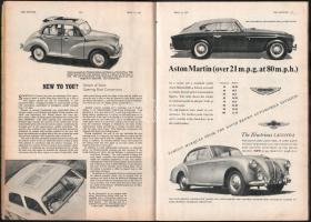 1957 The Motor 1957. márc. 13. Gazdag fekete-fehér képanyaggal illusztrált, kis szakadásokkal a borí...