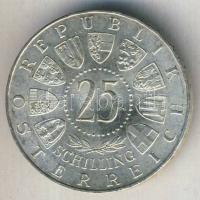 Ausztria 1963. 25Sch Ag "Prinz Eugen von Savoyen" T:2