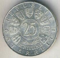 Ausztria 1963. 25Sch Ag "Prinz Eugen von Savoyen" T:2