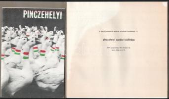 Pinczehelyi Sándor össz. 6 db kiállítási katalógusa: 1974, Pécs; 1978, Kőszeg; 1983, Székesfehérvár; 1988, Velencei Biennálé; Ernst Múzeum, Pécsi Galéria és Graz, 1986-87 (2 db ugyanazon katalógusból). A művész munkáinak reprodukcióival gazdagon illusztrált. Kiadói papírkötés.