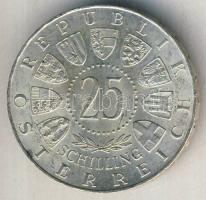 Ausztria 1963. 25Sch Ag "Prinz Eugen von Savoyen" T:2