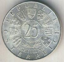 Ausztria 1963. 25Sch Ag "Prinz Eugen von Savoyen" T:2