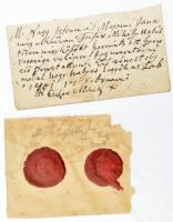 17 db régi okmány, levél, magyar és latin nyelvű kézirat Sárospatak, Szabolcs vármegye, stb