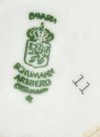 Bavaria tejkiöntő, virágmintás, matricás, jelzett, kis kopással, m: 9,5 cm